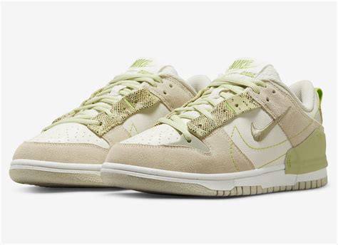 nike distrupt|Nike Dunk Low Disrupt 2 Green Snake (Womens)